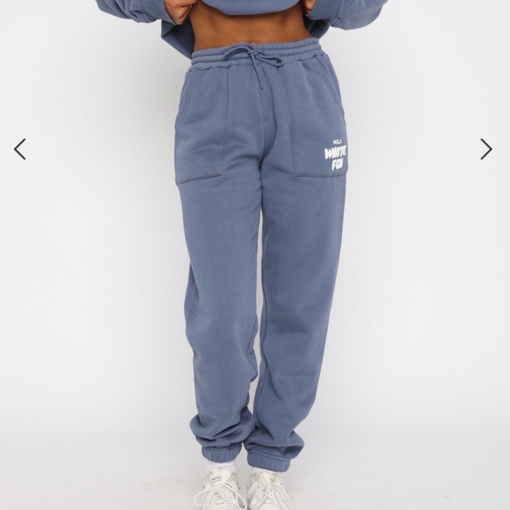 White Fox Offstage Sweatpants Joggers Small
